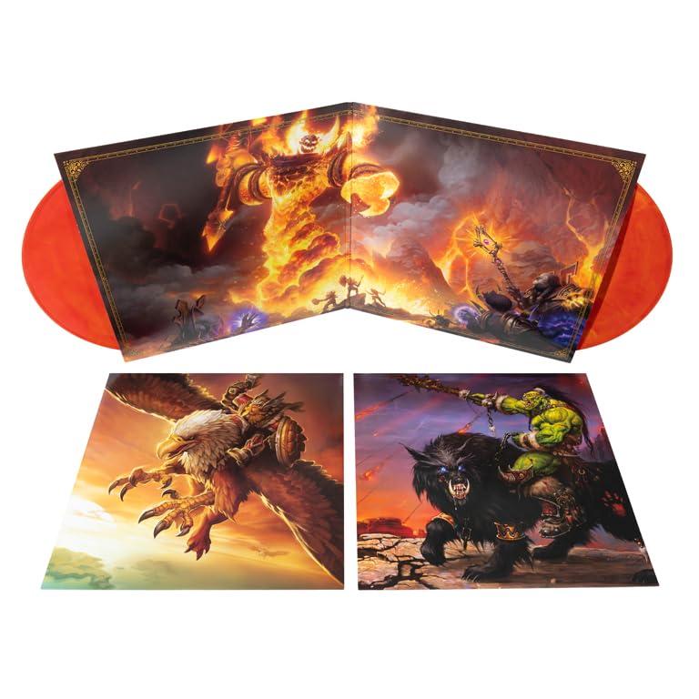 Vinilo: World of Warcraft Classic 2xLP 'Ragnaros Red'